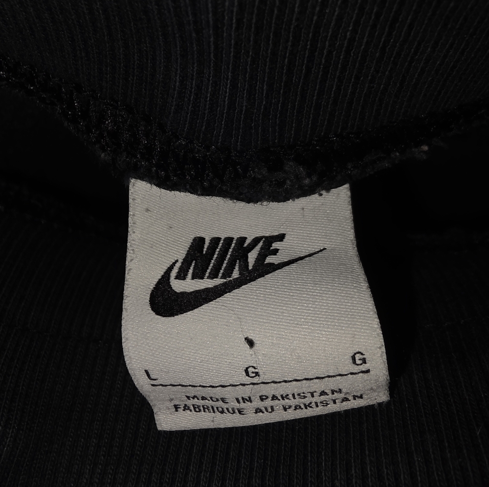 Nike Women’s Black Athletic Drawstring Shorts with Swoosh - Picture 3 of 3